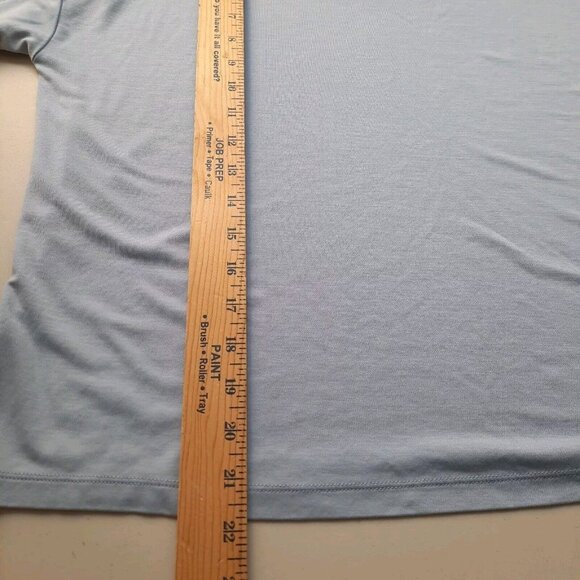 Eileen Fisher Top Womens Medium Boat Neck Tencel Soft Boxy Short Sleeve - Picture 7 of 8